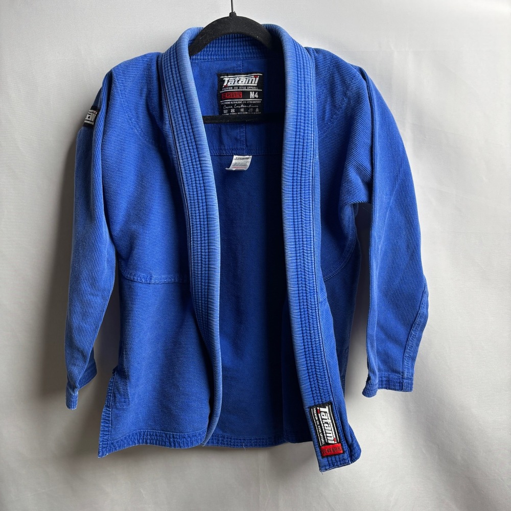 Tatami Fightwear Childrens Ultralight Jiu Jitsu Gi Jacket Blue Size M4 Blue